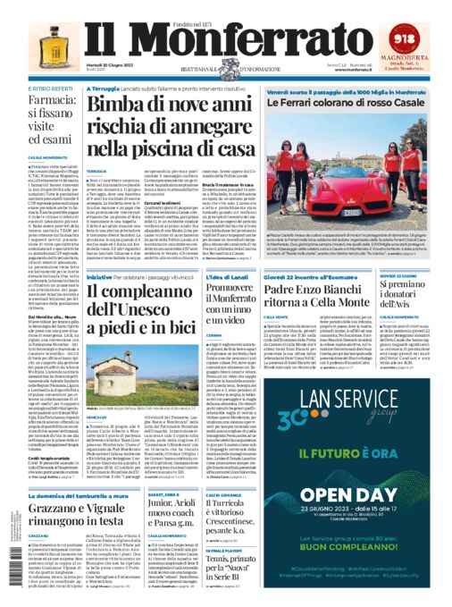 Il Monferrato - Edizione 46 del 20/06/2023